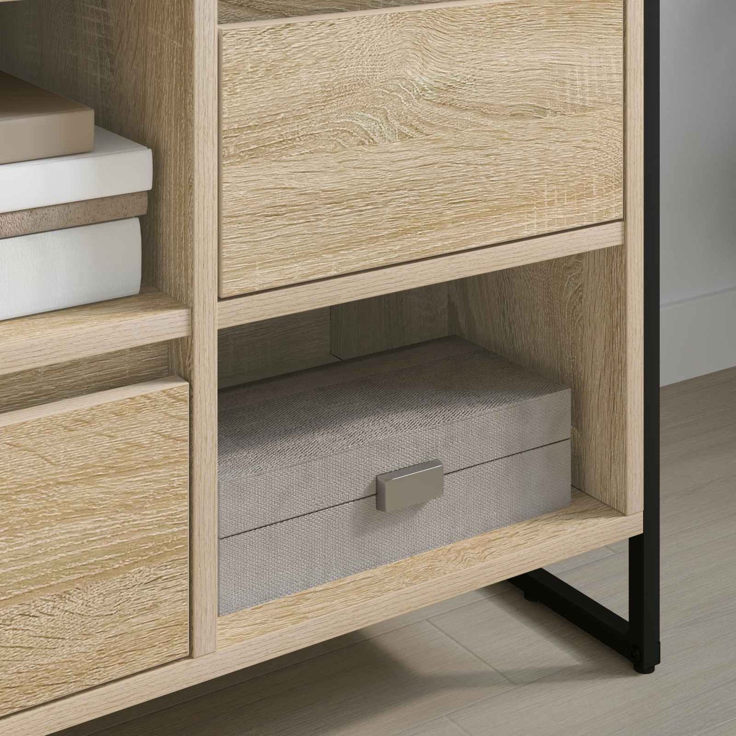 Televizní Skříň 100 X 36 X 49,5 Cm Sonoma Kompozitní Dřevo
