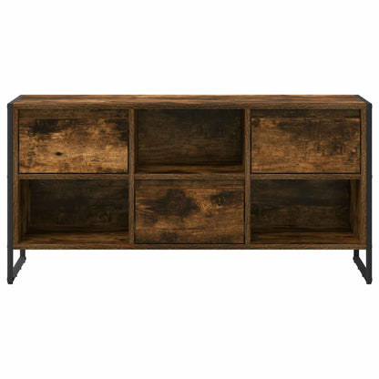 Televizní Skříň 100 X 36 X 49,5 Cm Kouřový Dub Kompozitní Dřevo
