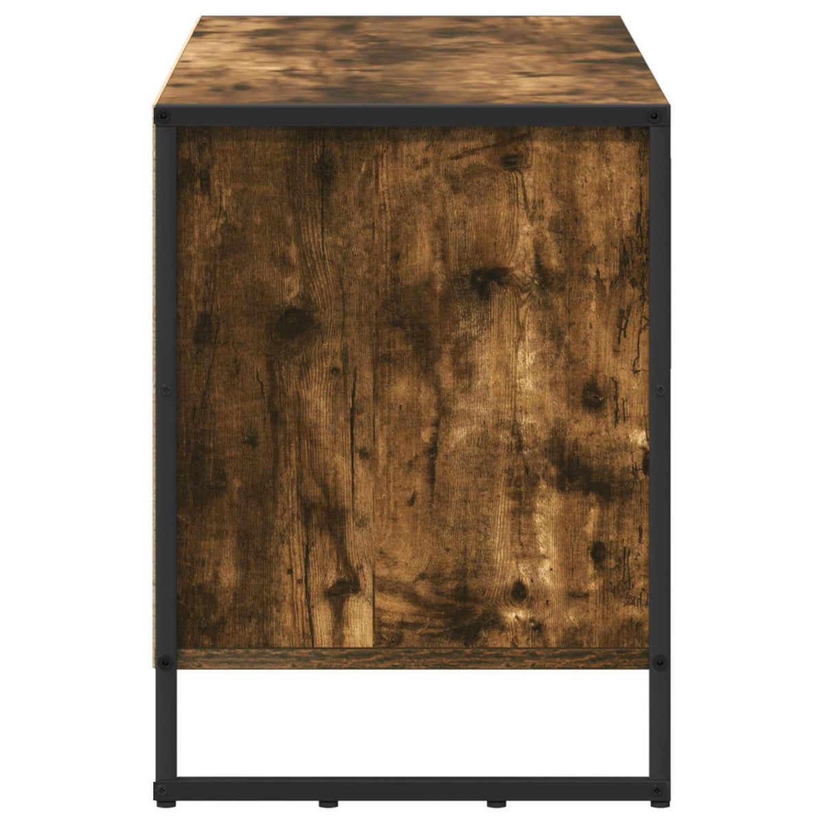 Televizní Skříň 100 X 36 X 49,5 Cm Kouřový Dub Kompozitní Dřevo