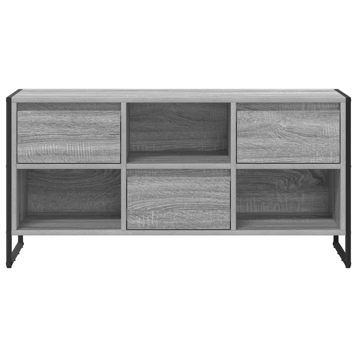 Televizní Skříň 100 X 36 X 49,5 Cm Šedá Sonoma Kompozitní Dřevo