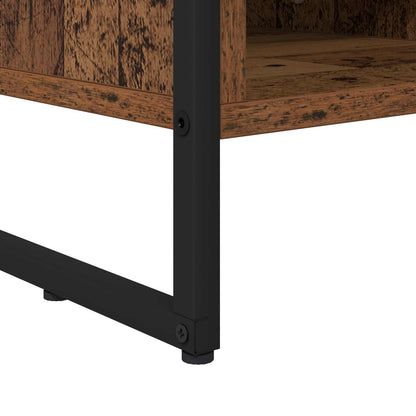 Televizní Skříň 100 X 36 X 49,5 Cm Staré Dřevo Kompozitní Dřevo