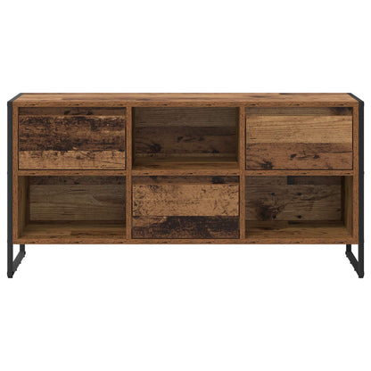 Televizní Skříň 100 X 36 X 49,5 Cm Staré Dřevo Kompozitní Dřevo