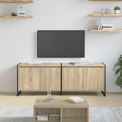 Televizní Skříň 140 X 36 X 49.5 Cm Sonoma Kompozitní Dřevo
