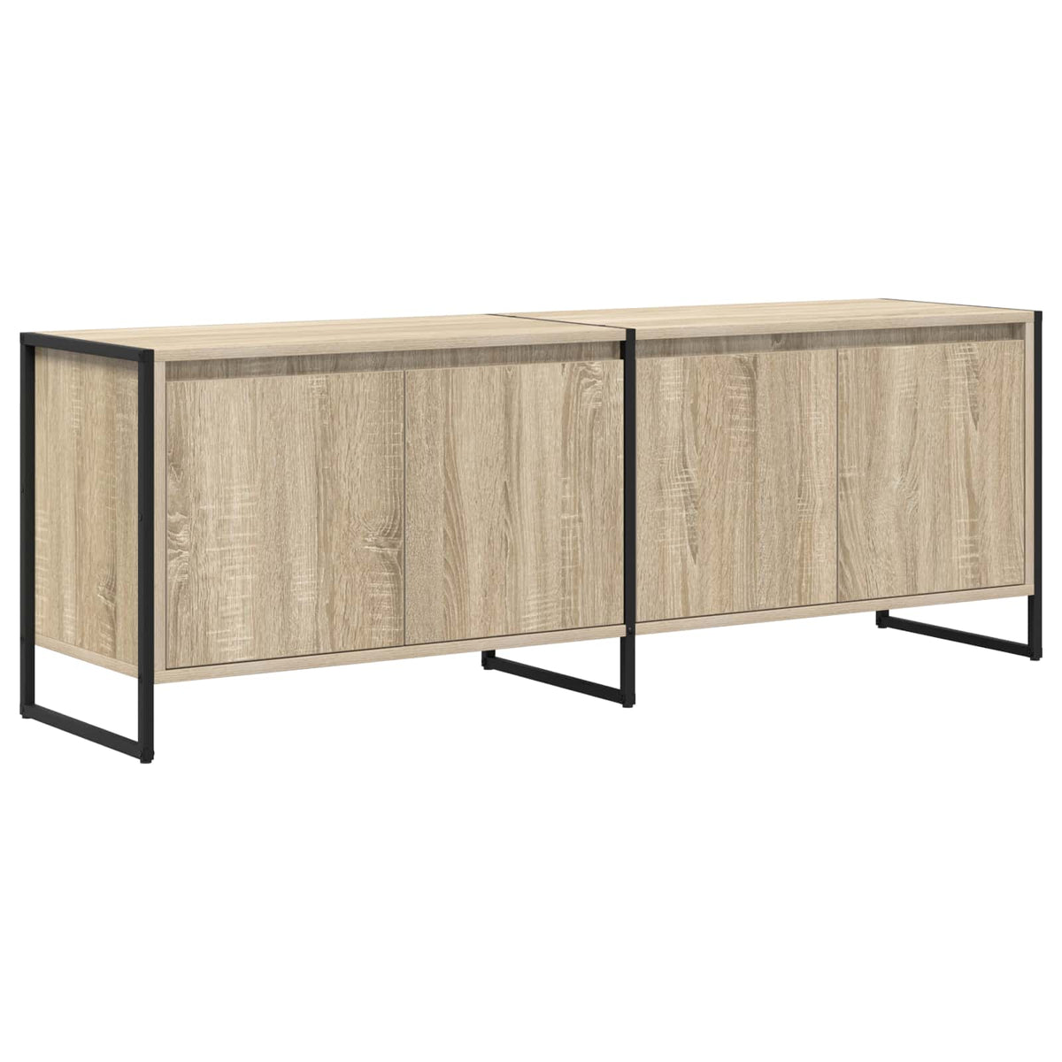Televizní Skříň 140 X 36 X 49.5 Cm Sonoma Kompozitní Dřevo