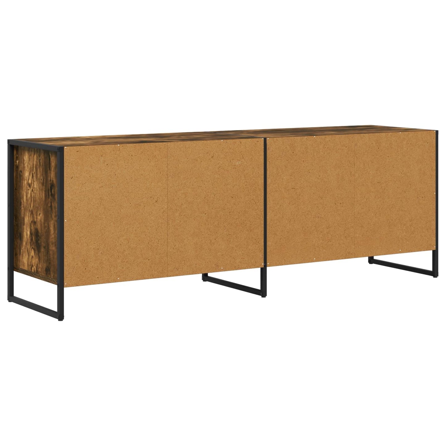 Televizní Skříň 140 X 36 X 49.5 Cm Kouřový Dub Kompozitní Dřevo