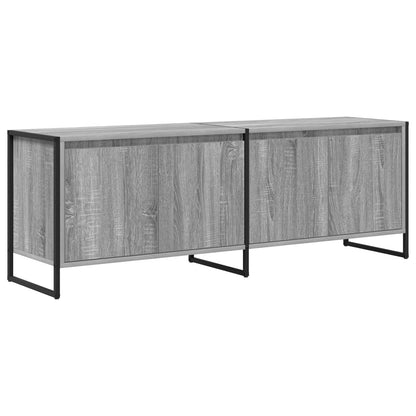 Televizní Skříň 140 X 36 X 49.5 Cm Šedá Sonoma Kompozitní Dřevo