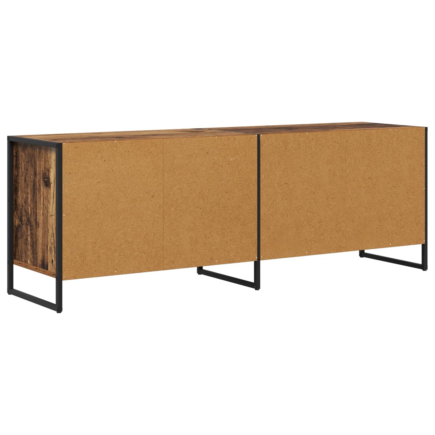 Televizní Skříň 140 X 36 X 49.5 Cm Staré Dřevo Kompozitní Dřevo
