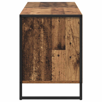 Televizní Skříň 140 X 36 X 49.5 Cm Staré Dřevo Kompozitní Dřevo
