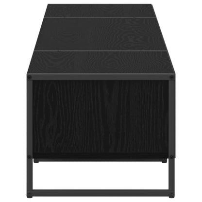 Televizní Skříň 170.5 X 36 X 30.5 Cm Černý Dub Kompozitní Dřevo