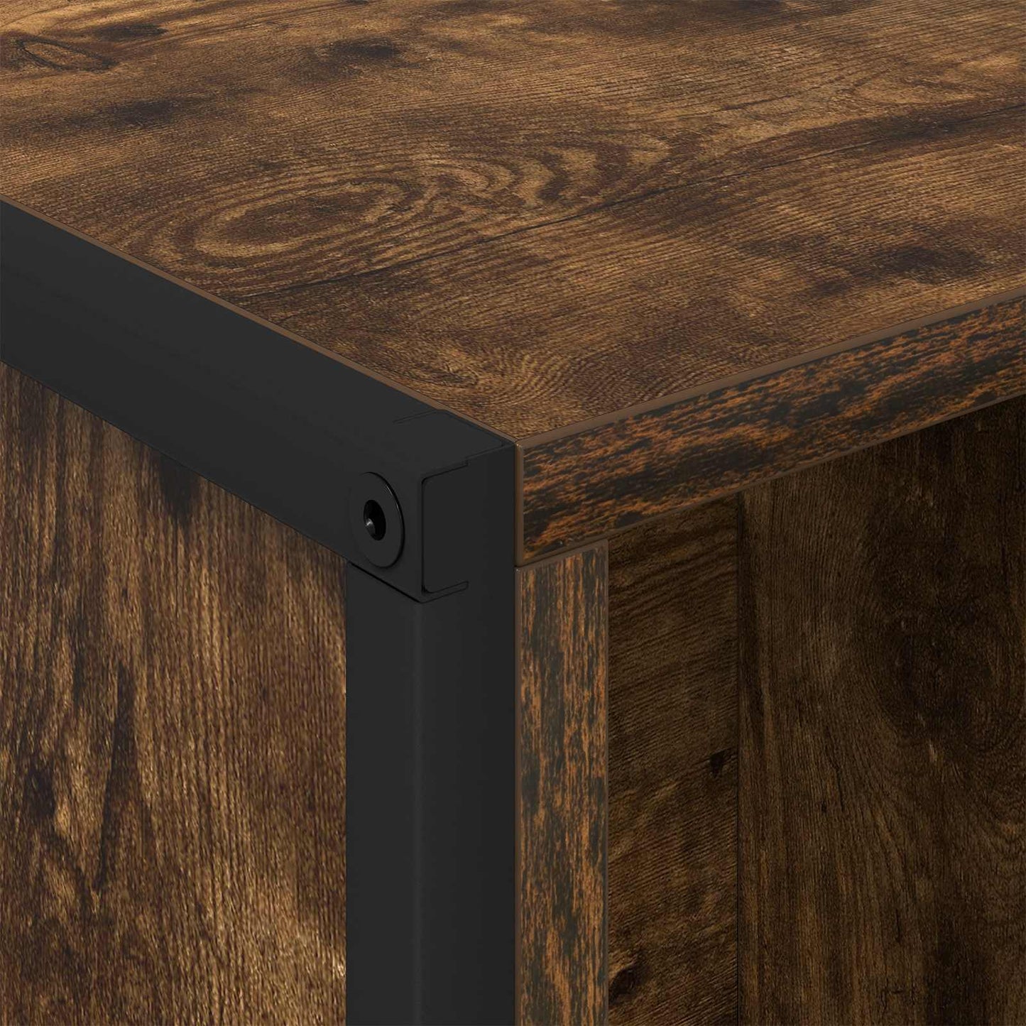 Knihovna 99,5 X 30 X 108,5 Cm Kompozitní Dřevo Kouřový Dub