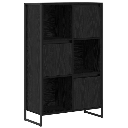 Knihovna 68 X 30 X 108.5 Cm Kompozitní Dřevo Černý Dub