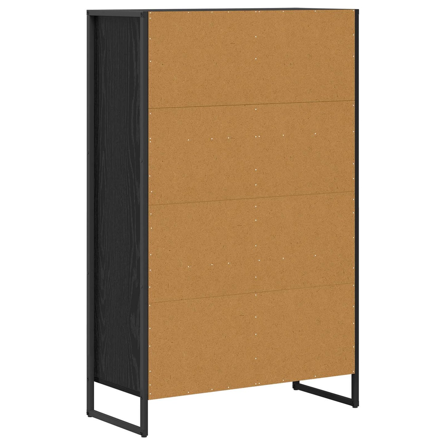 Knihovna 68 X 30 X 108.5 Cm Kompozitní Dřevo Černý Dub