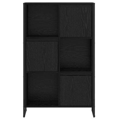 Knihovna 68 X 30 X 108.5 Cm Kompozitní Dřevo Černý Dub
