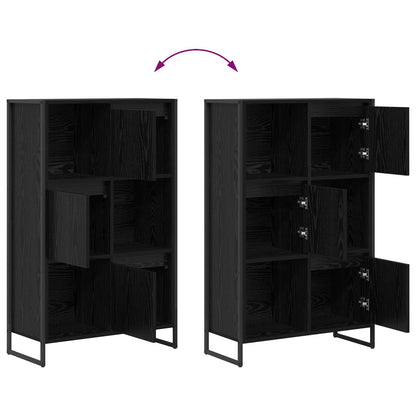 Knihovna 68 X 30 X 108.5 Cm Kompozitní Dřevo Černý Dub