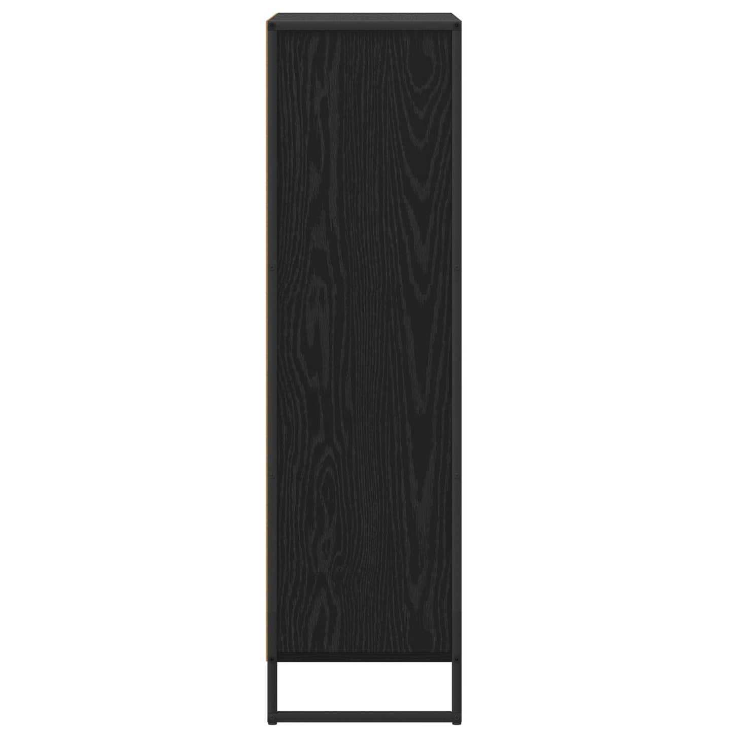 Knihovna 68 X 30 X 108.5 Cm Kompozitní Dřevo Černý Dub