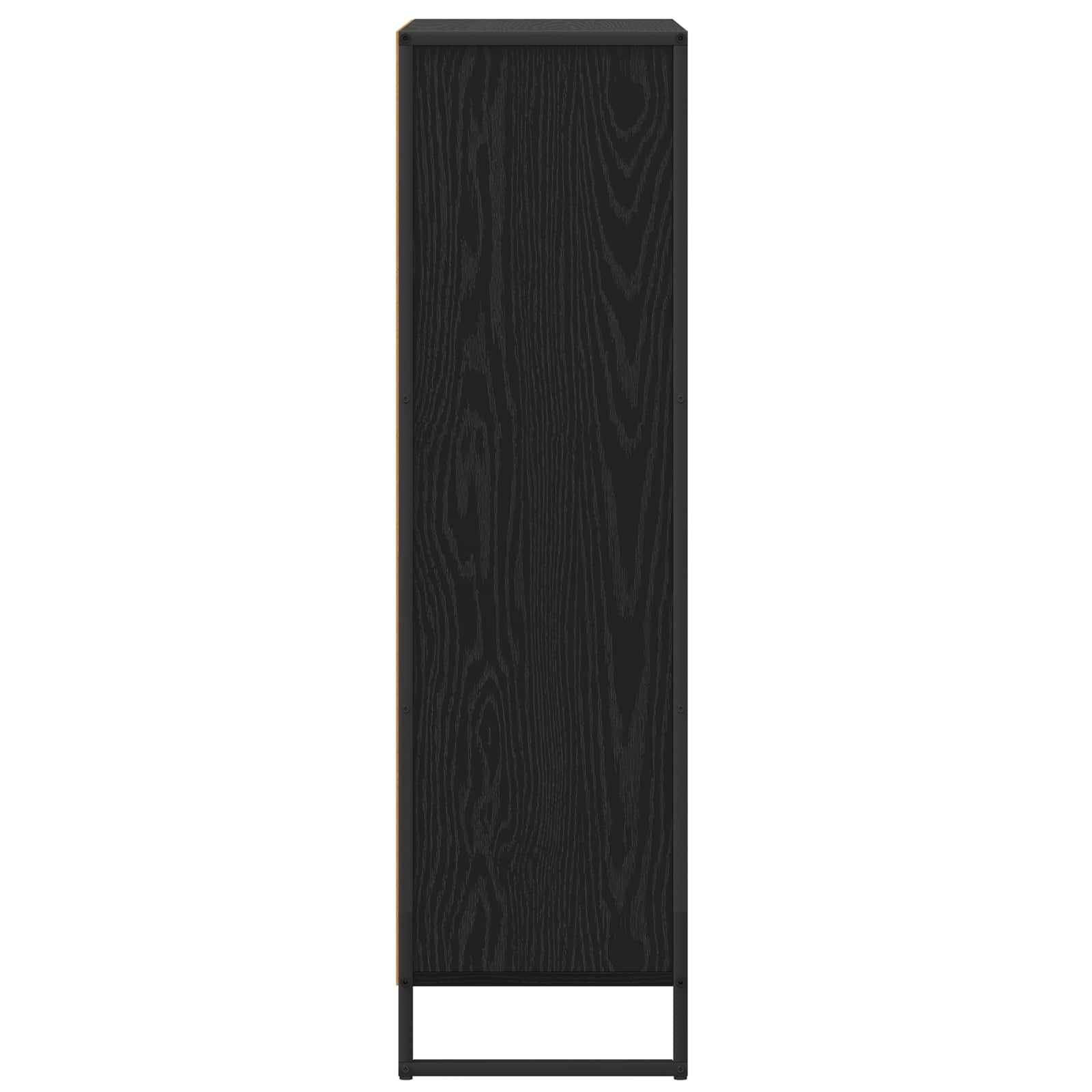 Knihovna 68 X 30 X 108.5 Cm Kompozitní Dřevo Černý Dub