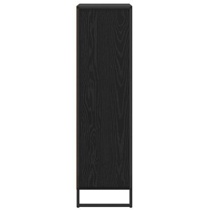 Knihovna 68 X 30 X 108.5 Cm Kompozitní Dřevo Černý Dub