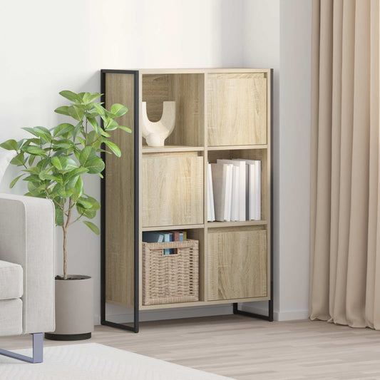 Knihovna 68 X 30 X 108.5 Cm Kompozitní Dřevo Sonoma