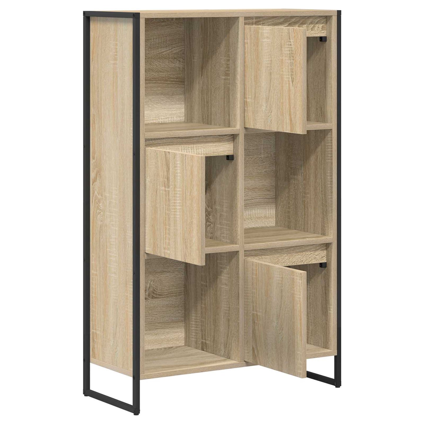 Knihovna 68 X 30 X 108.5 Cm Kompozitní Dřevo Sonoma