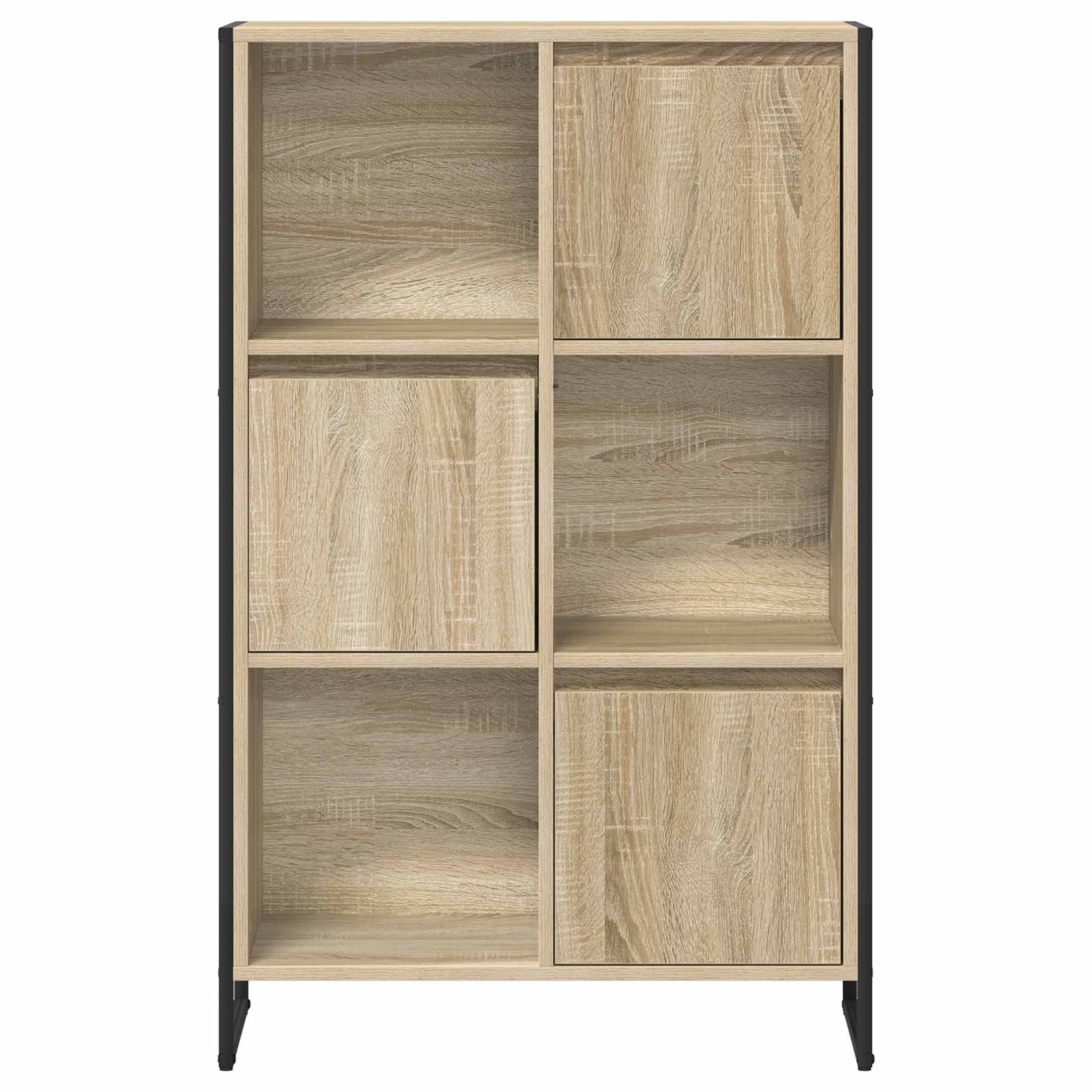 Knihovna 68 X 30 X 108.5 Cm Kompozitní Dřevo Sonoma