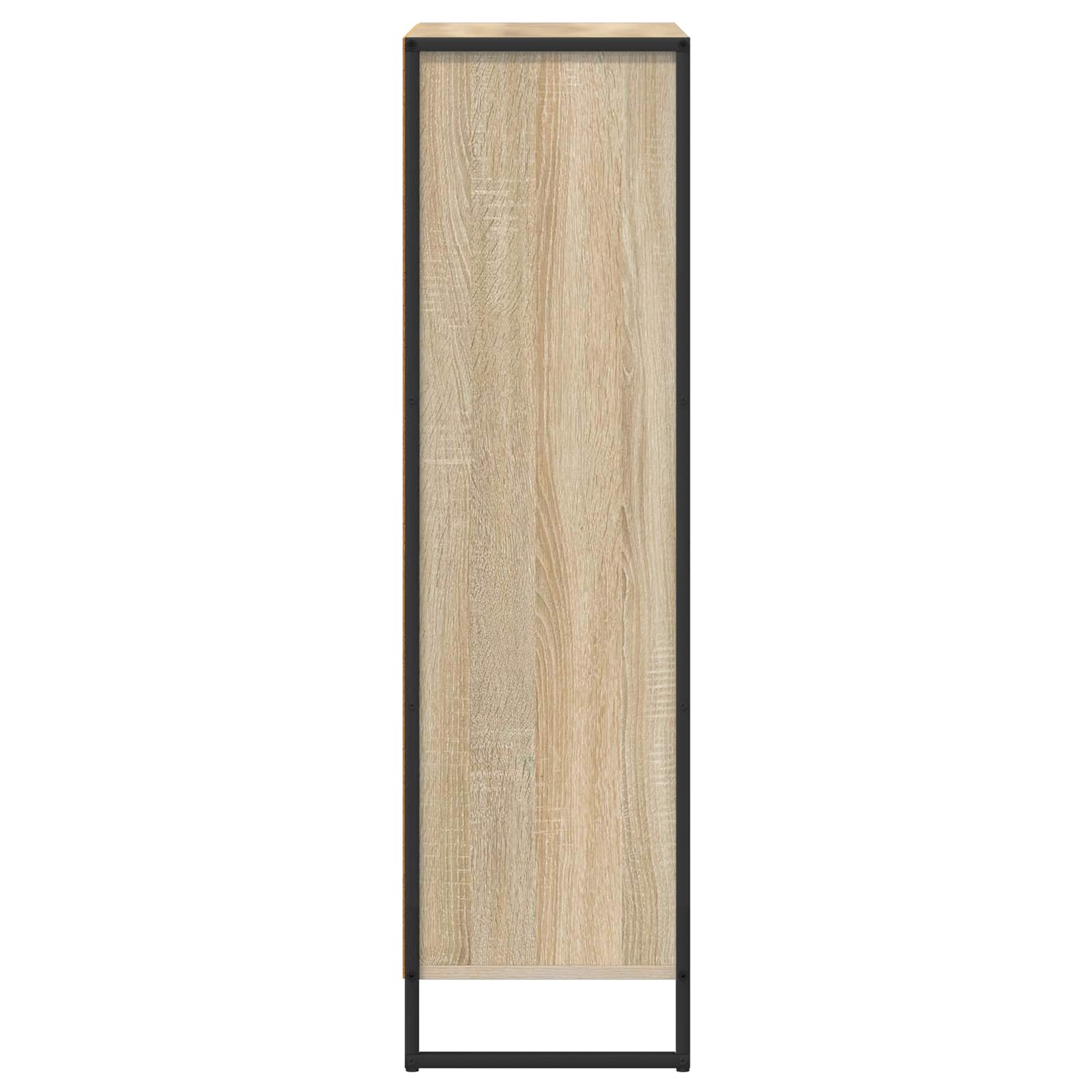 Knihovna 68 X 30 X 108.5 Cm Kompozitní Dřevo Sonoma