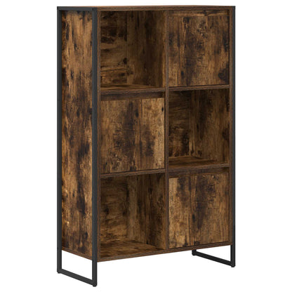 Knihovna 68 X 30 X 108.5 Cm Kompozitní Dřevo Kouřový Dub