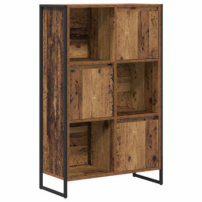 Knihovna 68 X 30 X 108.5 Cm Kompozitní Dřevo Staré Dřevo