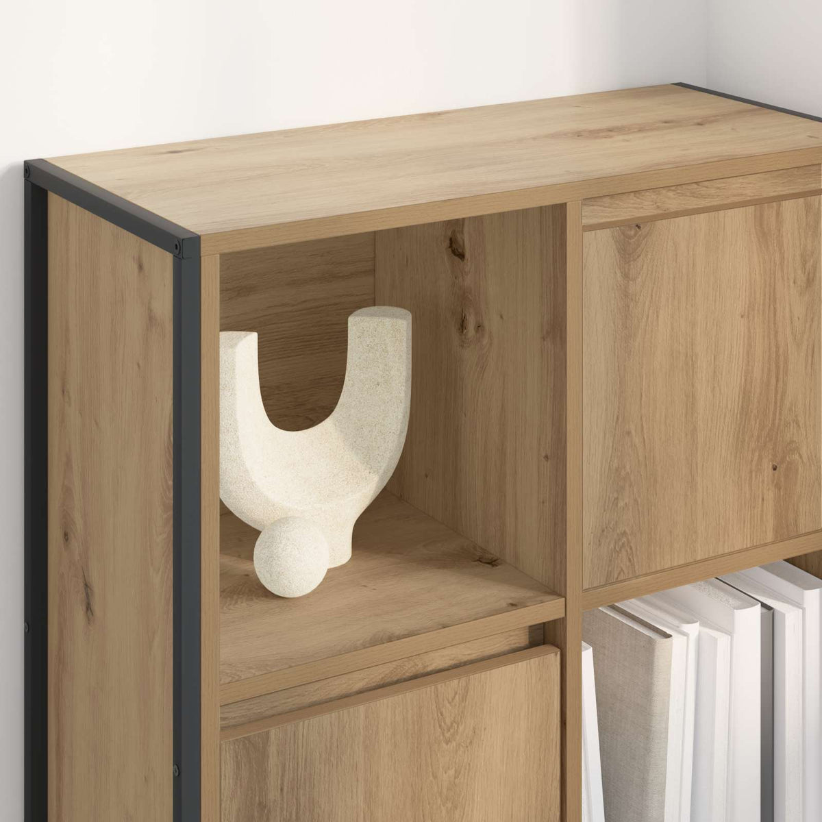 Knihovna 68 X 30 X 108.5 Cm Kompozitní Dřevo Umělecký Dub