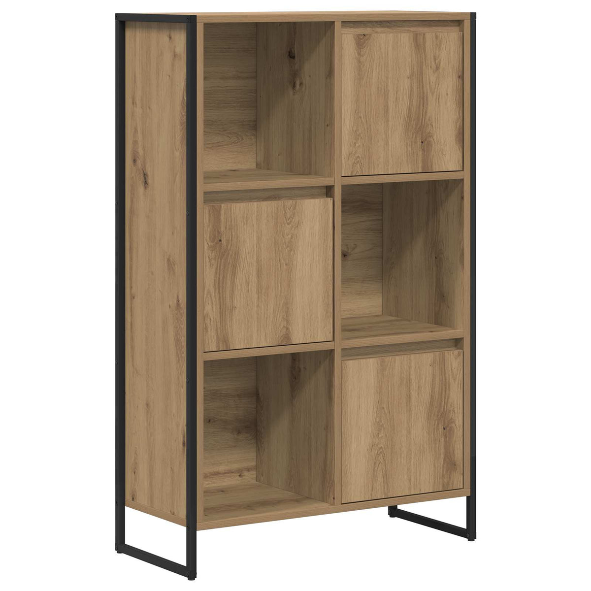 Knihovna 68 X 30 X 108.5 Cm Kompozitní Dřevo Umělecký Dub