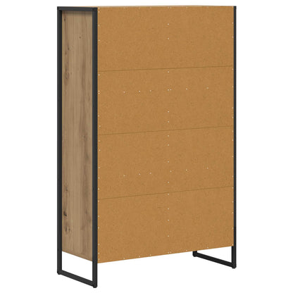 Knihovna 68 X 30 X 108.5 Cm Kompozitní Dřevo Umělecký Dub