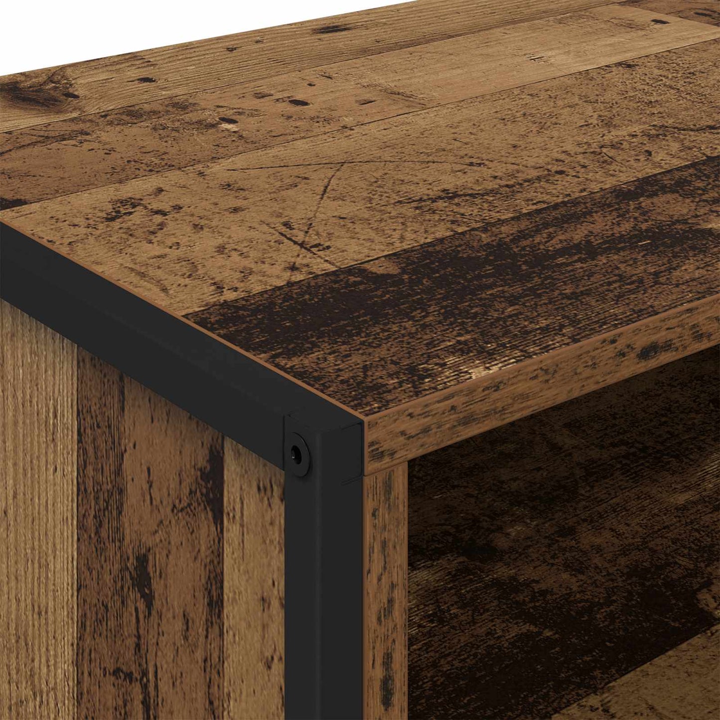Televizní Skříň 100 X 36.5 X 30.5 Cm Staré Dřevo