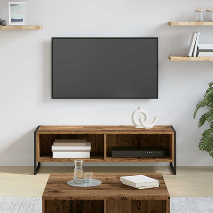 Televizní Skříň 100 X 36.5 X 30.5 Cm Staré Dřevo