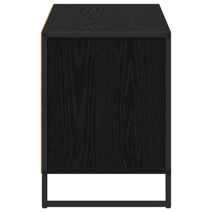 Televizní Skříň 100 X 36 X 49,5 Cm Černý Dub Kompozitní Dřevo