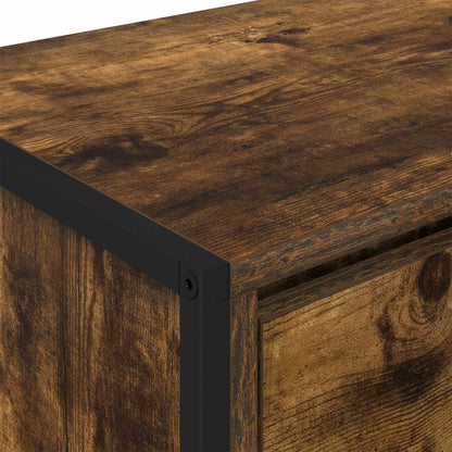 Televizní Skříň 100 X 36 X 49,5 Cm Kouřový Dub Kompozitní Dřevo