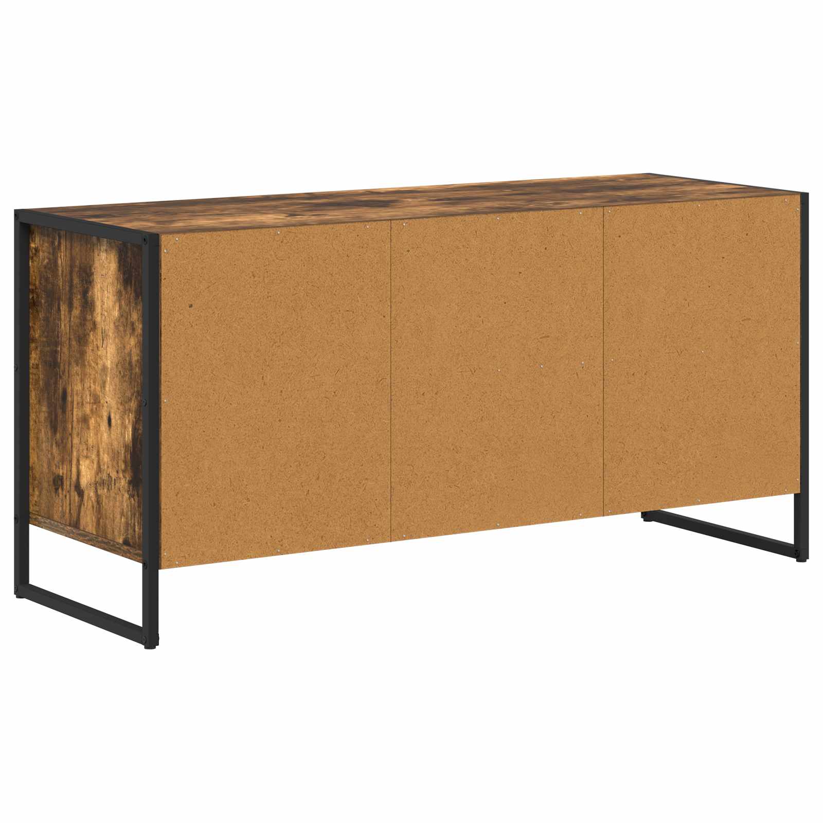Televizní Skříň 100 X 36 X 49,5 Cm Kouřový Dub Kompozitní Dřevo