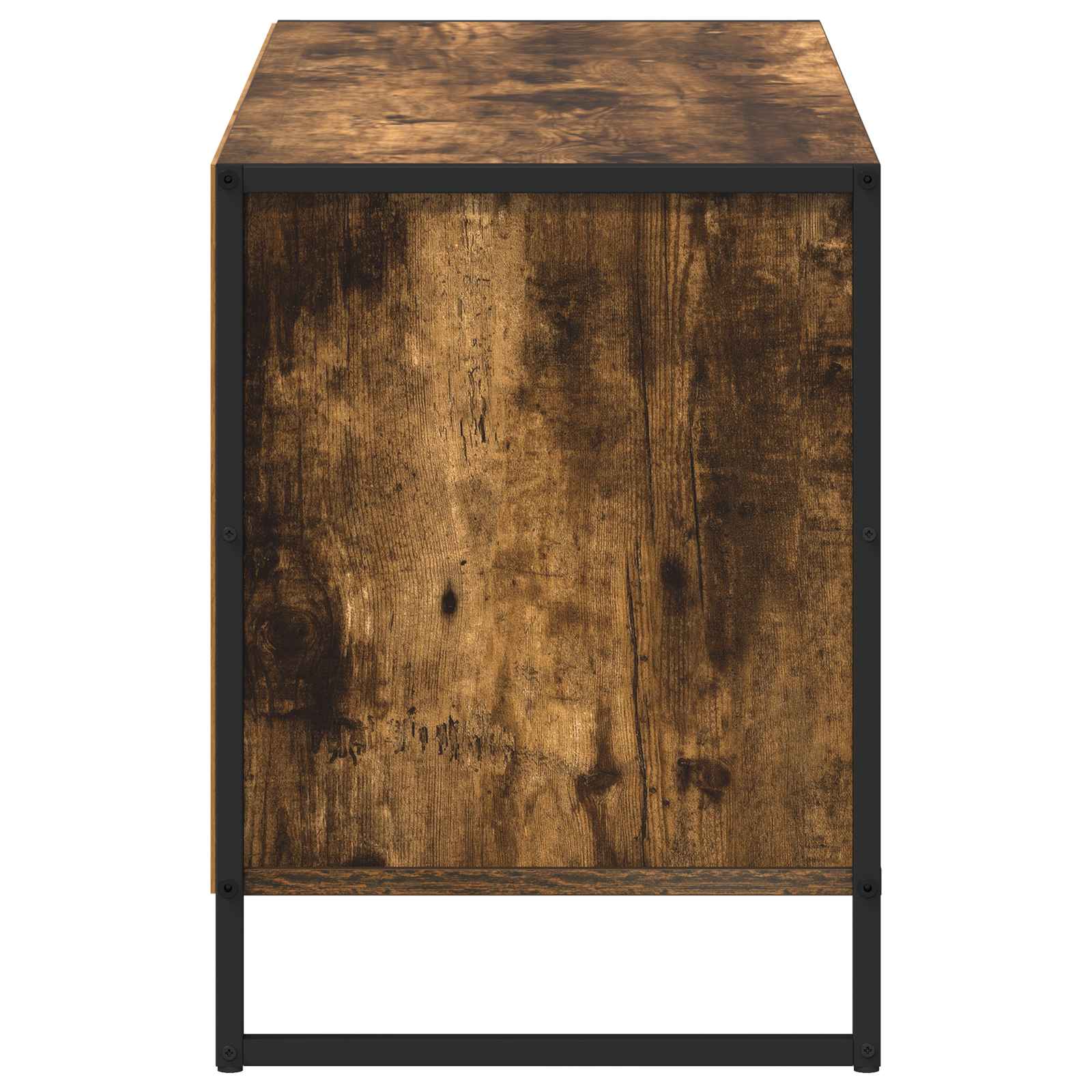Televizní Skříň 100 X 36 X 49,5 Cm Kouřový Dub Kompozitní Dřevo