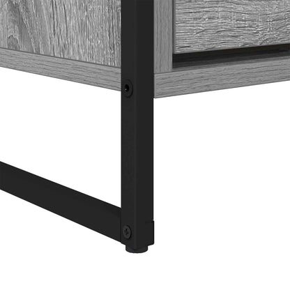 Televizní Skříň 100 X 36 X 49,5 Cm Šedá Sonoma Kompozitní Dřevo