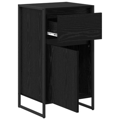 Servírovací Skříň Černý Dub 43 X 36 X 75,5 Cm Kompozitní Dřevo