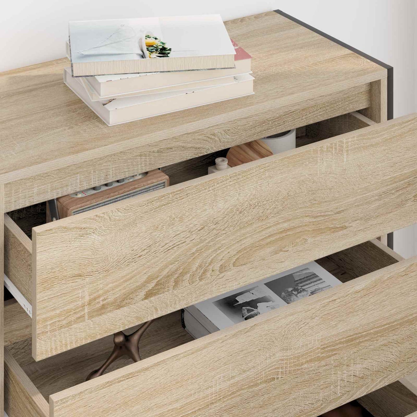 Servírovací Skříň Sonoma 79 X 36 X 75.5 Cm Kompozitní Dřevo