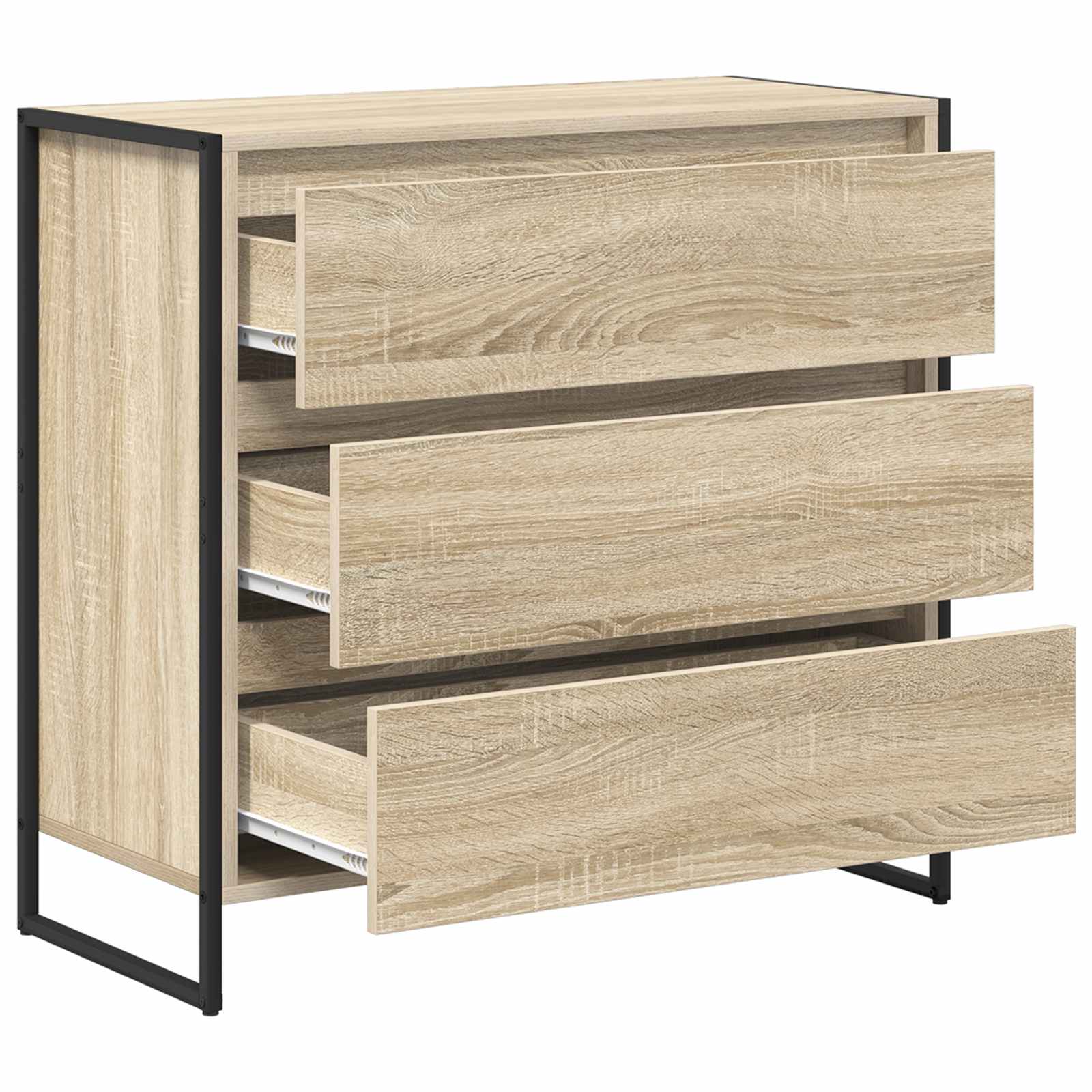 Servírovací Skříň Sonoma 79 X 36 X 75.5 Cm Kompozitní Dřevo