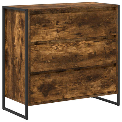 Servírovací Skříň Kouřový Dub 79 X 36 X 75.5 Cm