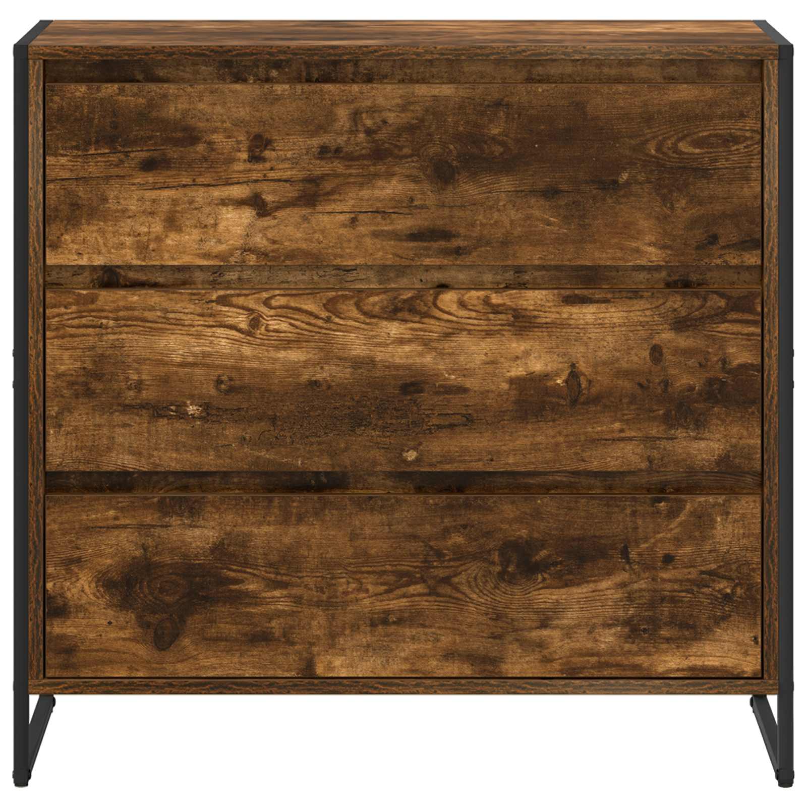 Servírovací Skříň Kouřový Dub 79 X 36 X 75.5 Cm