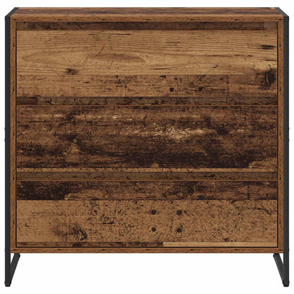 Servírovací Skříň Staré Dřevo 79 X 36 X 75.5 Cm