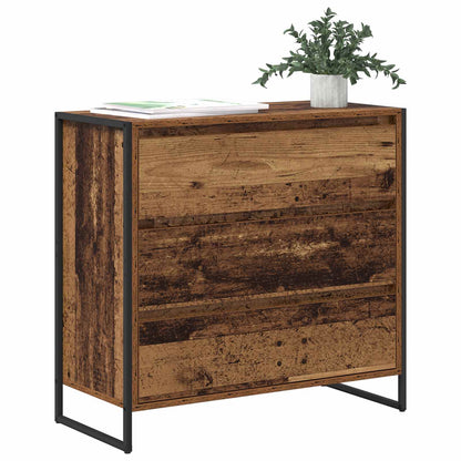 Servírovací Skříň Staré Dřevo 79 X 36 X 75.5 Cm