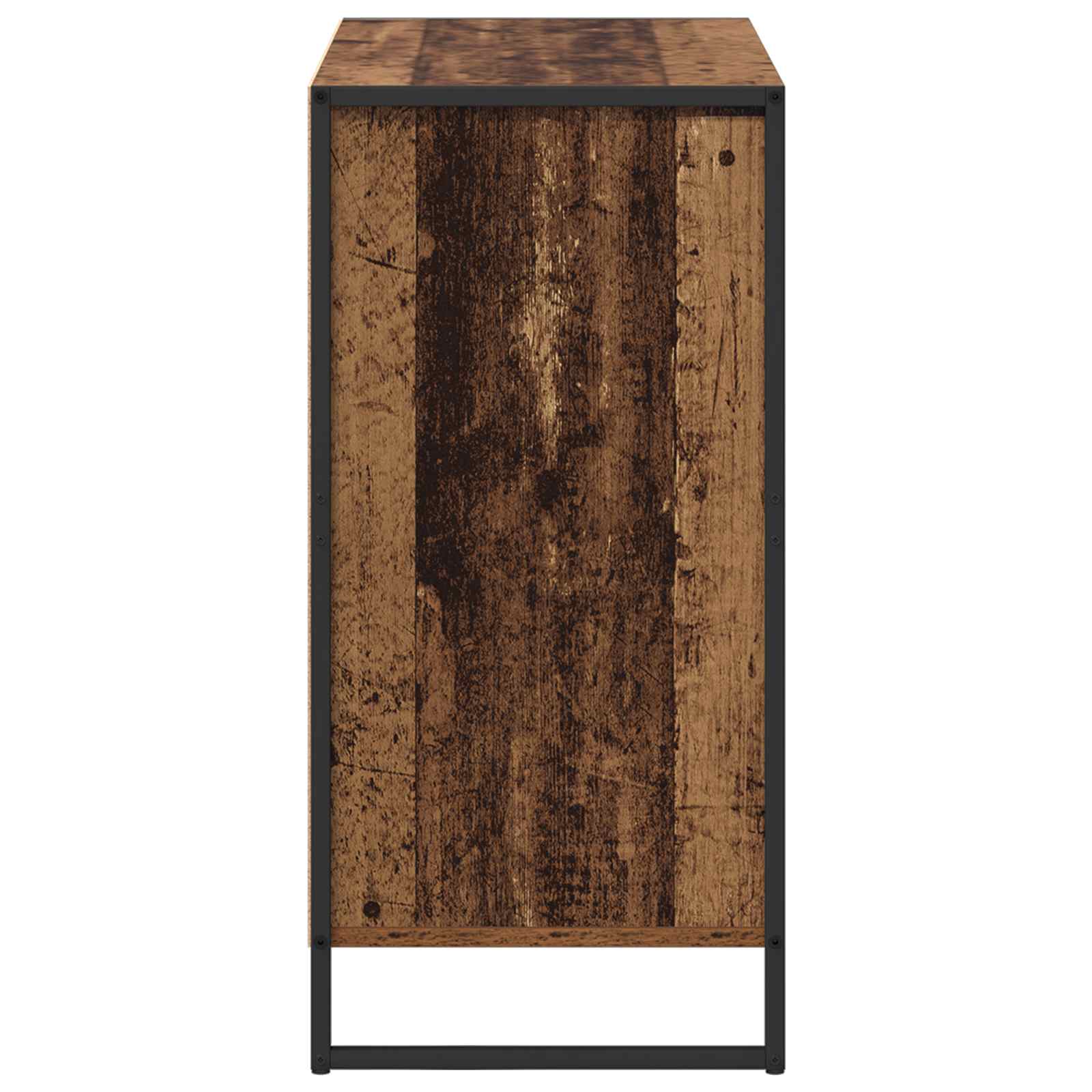 Servírovací Skříň Staré Dřevo 79 X 36 X 75.5 Cm