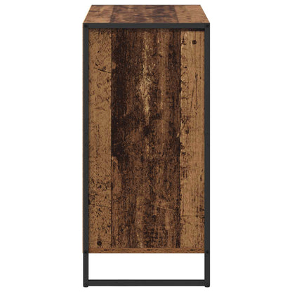 Servírovací Skříň Staré Dřevo 79 X 36 X 75.5 Cm