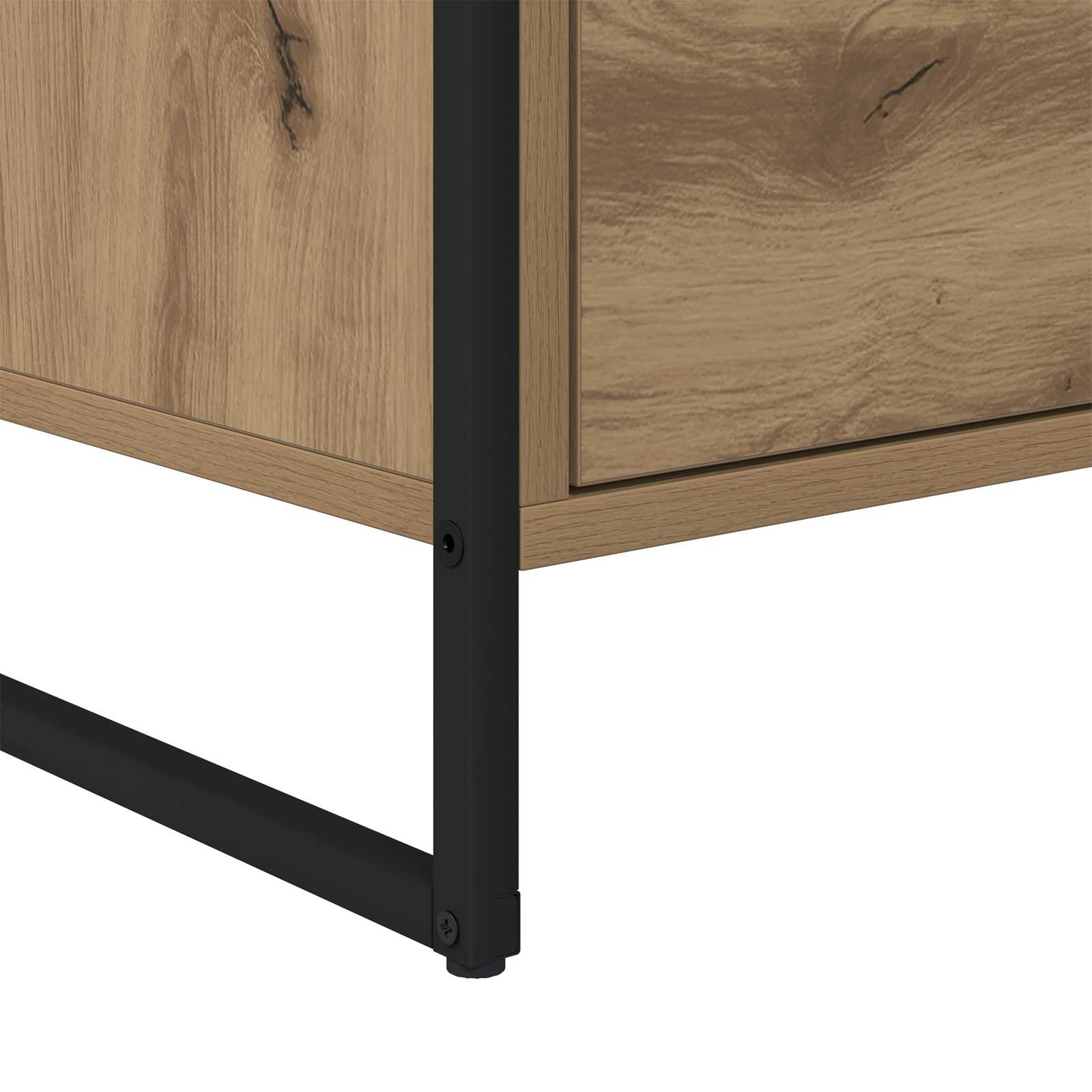 Servírovací Skříň Umělecký Dub 79 X 36 X 75.5 Cm