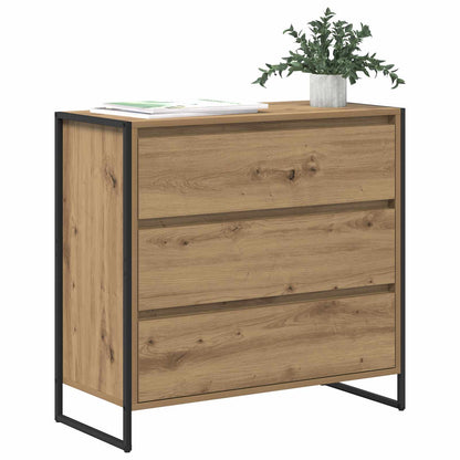Servírovací Skříň Umělecký Dub 79 X 36 X 75.5 Cm