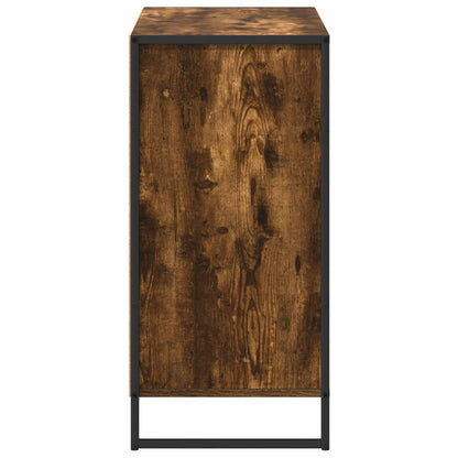 Boční Skříňka Kouřový Dub 79 X 36 X 75 Cm Kompozitní Dřevo