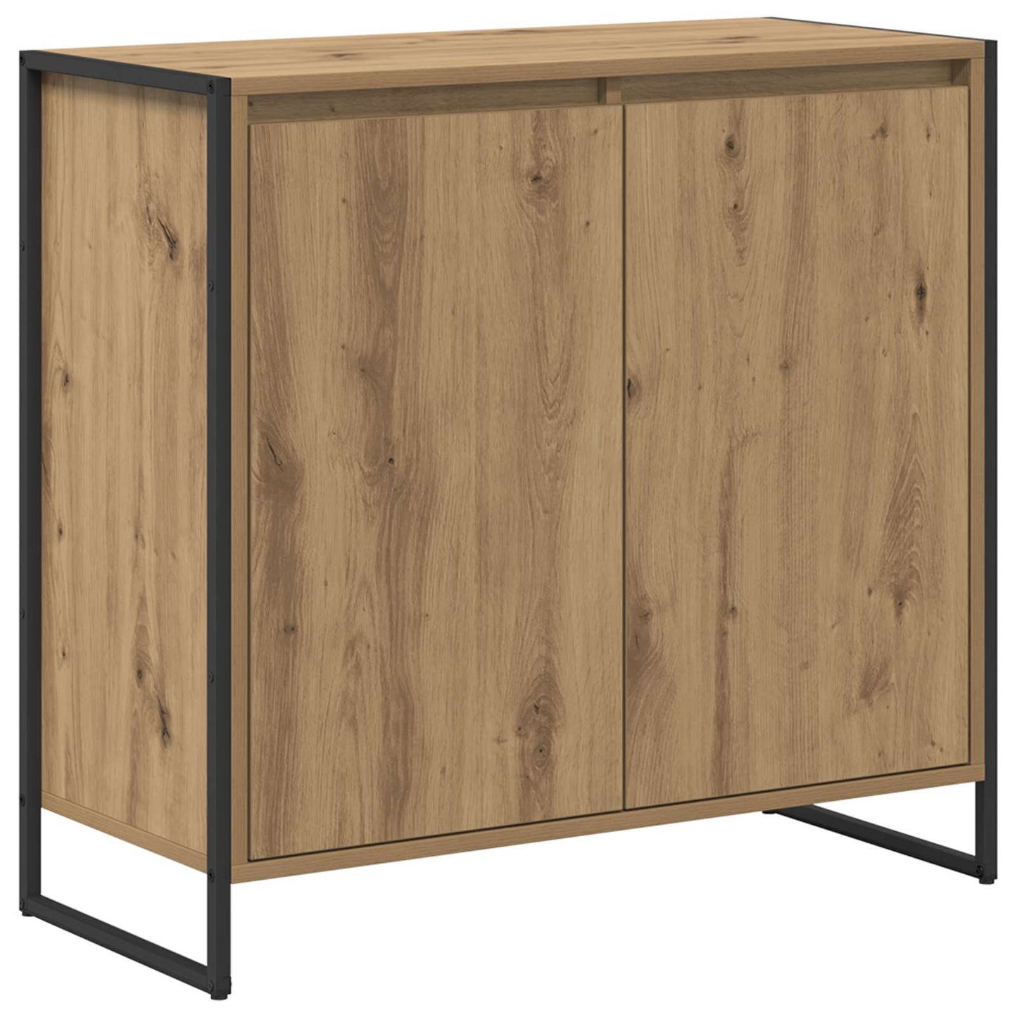 Boční Skříňka Umělecký Dub 79 X 36 X 75 Cm Kompozitní Dřevo